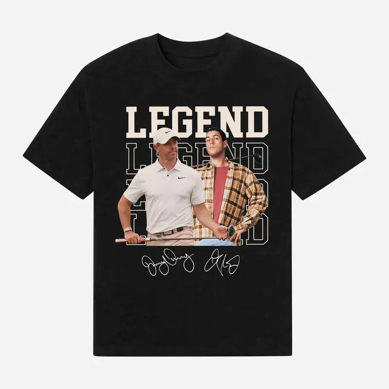 Adam Sandler Rory McIlroy Casual Fit Medium Fabric - Adult & Kids T-Shirts, Sweatshirts & Hoodies apparel design preview 1