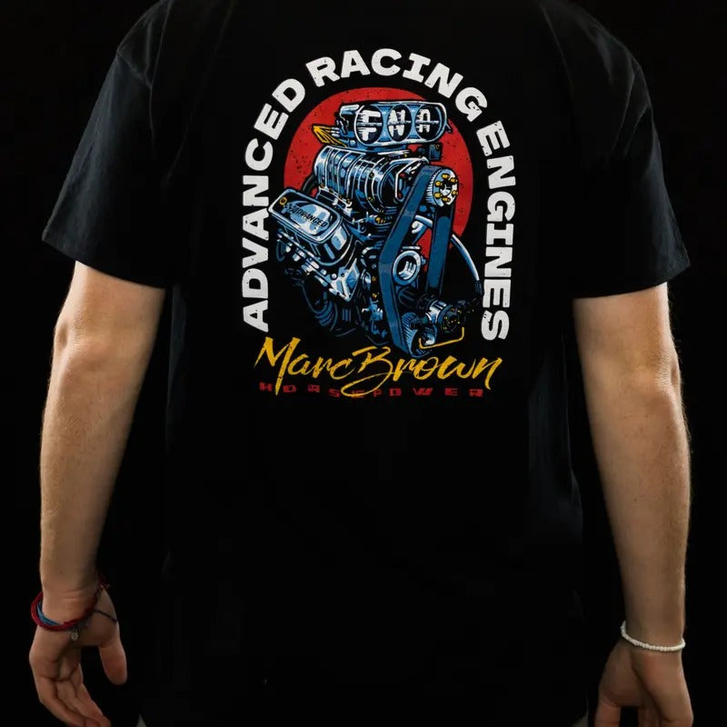 Advanced Racing Engines Vintage Cotton - Adult & Kids T-Shirts, Sweatshirts & Hoodies apparel design preview 1