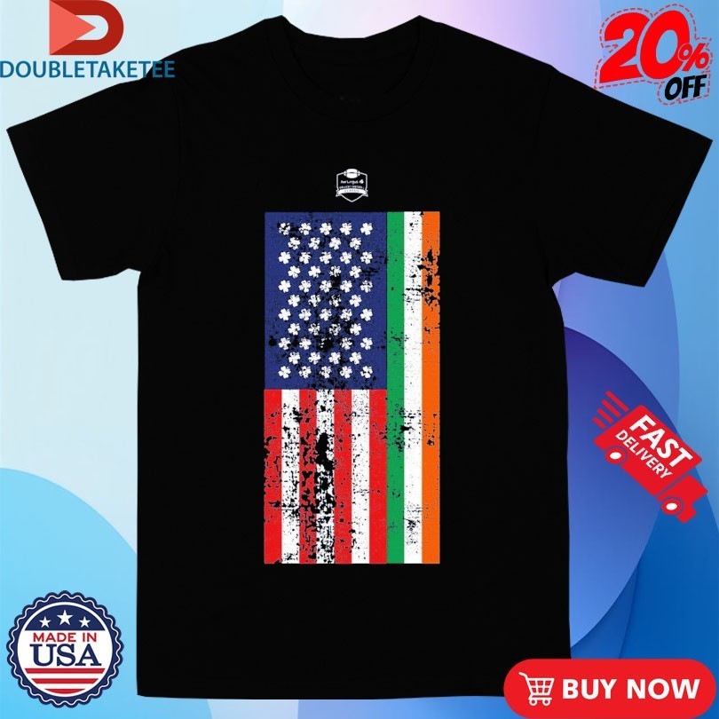 Aer Lingus College Football American Flag Mash Up - Adult & Kids T-Shirts, Sweatshirts & Hoodies apparel design preview 1