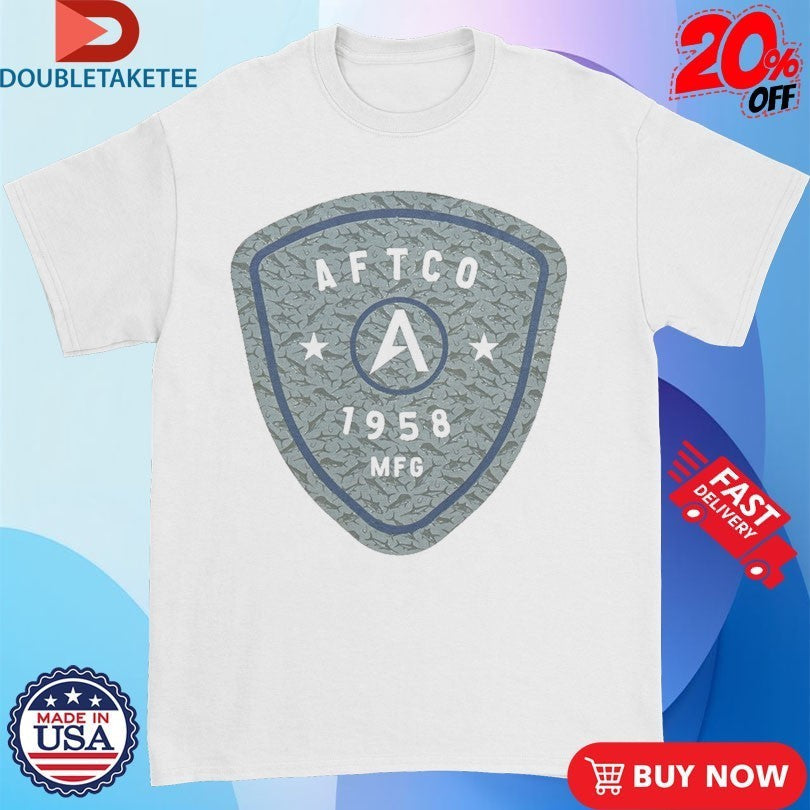 Aftco 1958 Mfg Shield - Adult & Kids T-Shirts, Sweatshirts & Hoodies apparel design preview 1