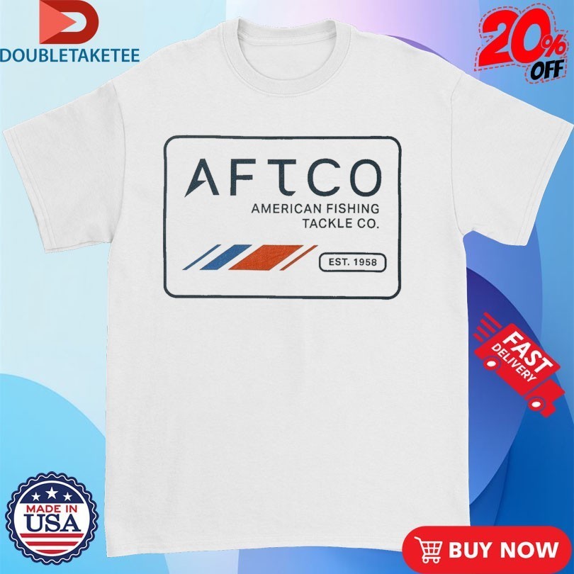 Aftco Outsider American Fishing Tackle Co Est 1958 - Adult & Kids T-Shirts, Sweatshirts & Hoodies apparel design preview 1
