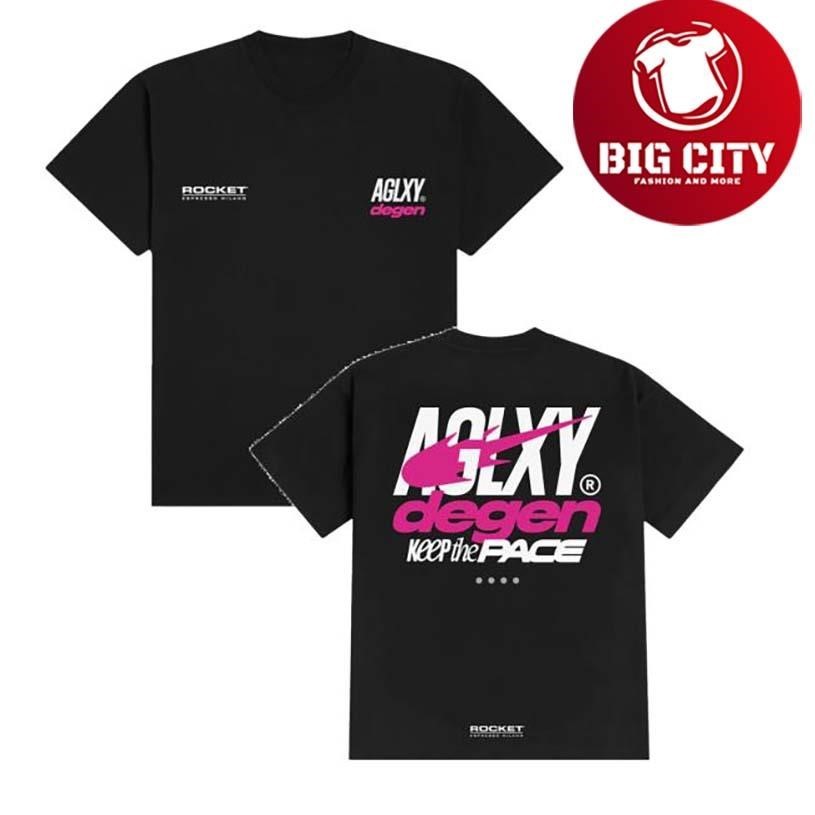 Ageless Galaxy Aglxy X Degen Keep The Pace Two Sided - Adult & Kids T-Shirts, Sweatshirts & Hoodies apparel design preview 1