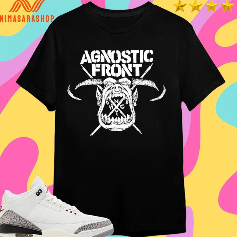 Agnostic Front Eliminator Face - Adult & Kids T-Shirts, Sweatshirts & Hoodies apparel design preview 1