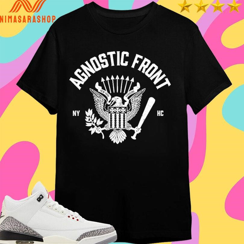 Agnostic Front New York Hardcore 2025 - Adult & Kids T-Shirts, Sweatshirts & Hoodies apparel design preview 1