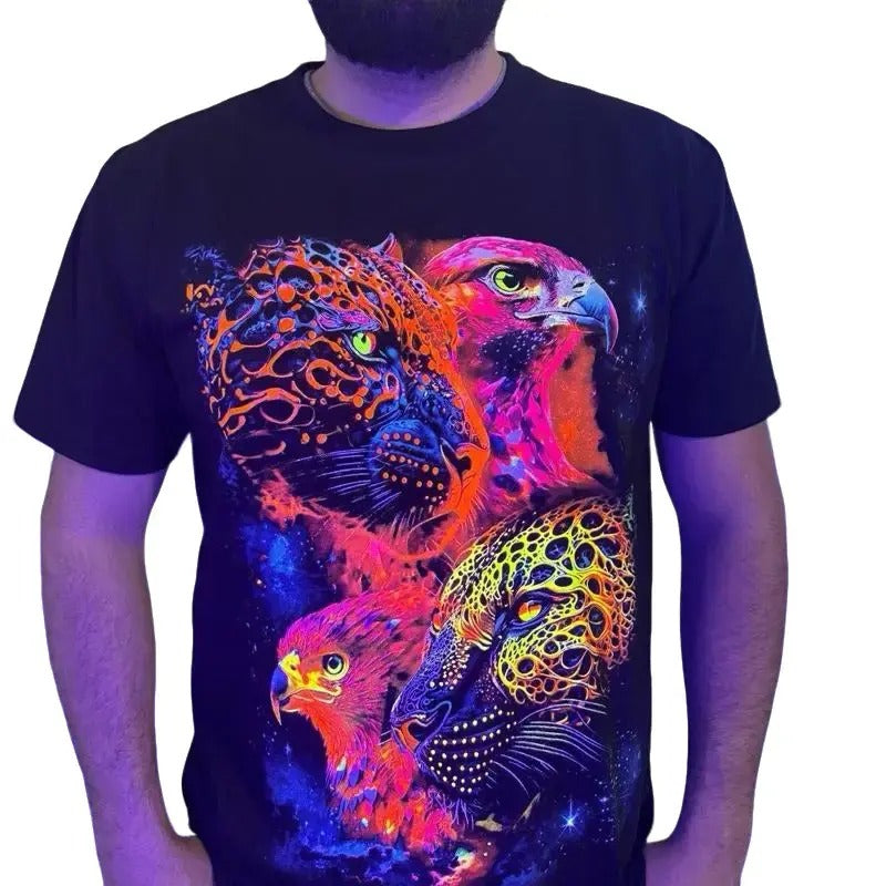Aguila Jaguar Cotton Black Print Top - Adult & Kids T-Shirts, Sweatshirts & Hoodies apparel design preview 1