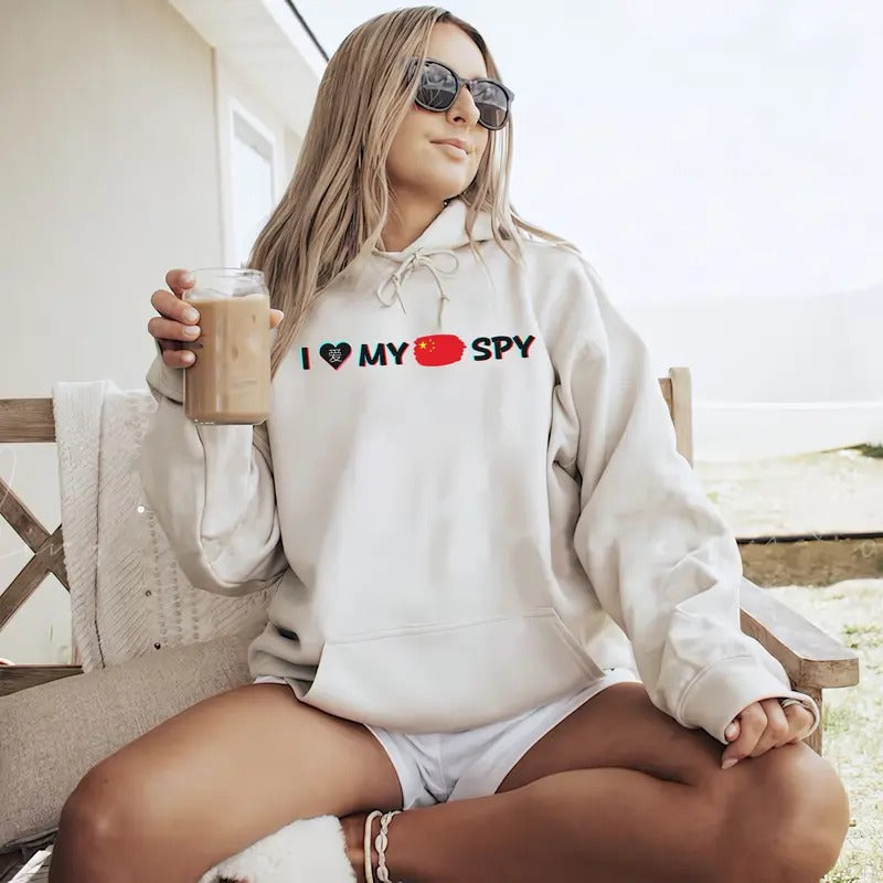 Ai Love My Chinese Spy Saying Goodbye I Matching - Adult & Kids T-Shirts, Sweatshirts & Hoodies apparel design preview 1