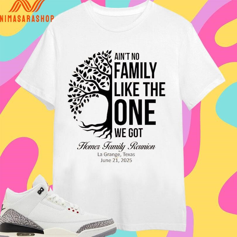 Ain’t No Family Like The One We Got Homer - Adult & Kids T-Shirts, Sweatshirts & Hoodies apparel design preview 1