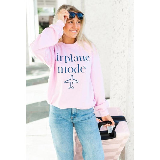 'Airplane Mode' Travel Vacation - Adult & Kids T-Shirts, Sweatshirts & Hoodies apparel design preview 1