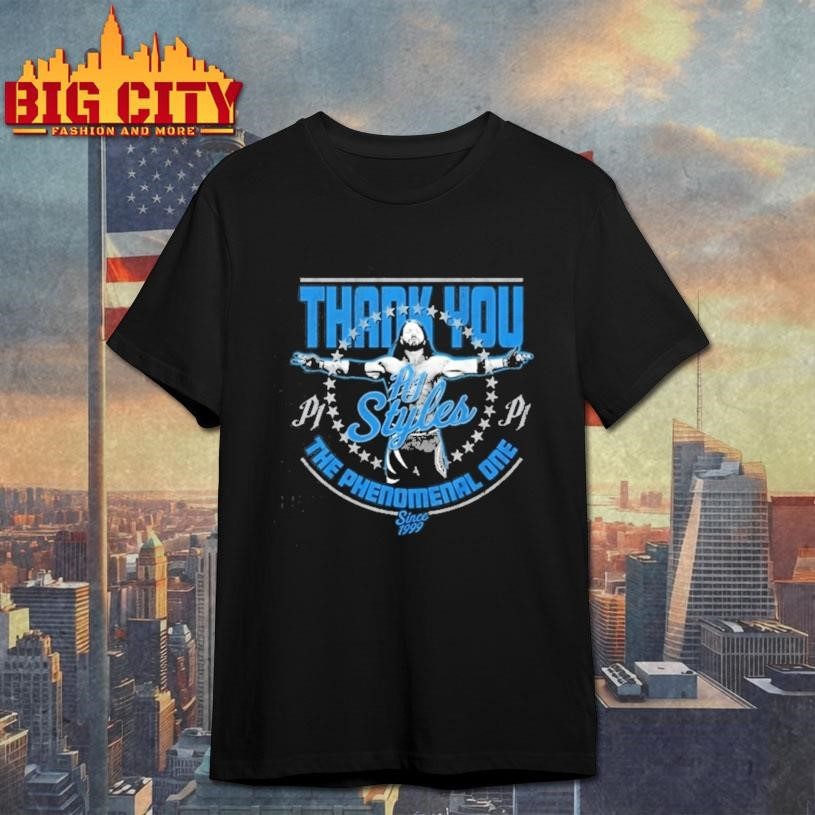 Aj Styles Thank You Greatest Moments - Adult & Kids T-Shirts, Sweatshirts & Hoodies apparel design preview 1