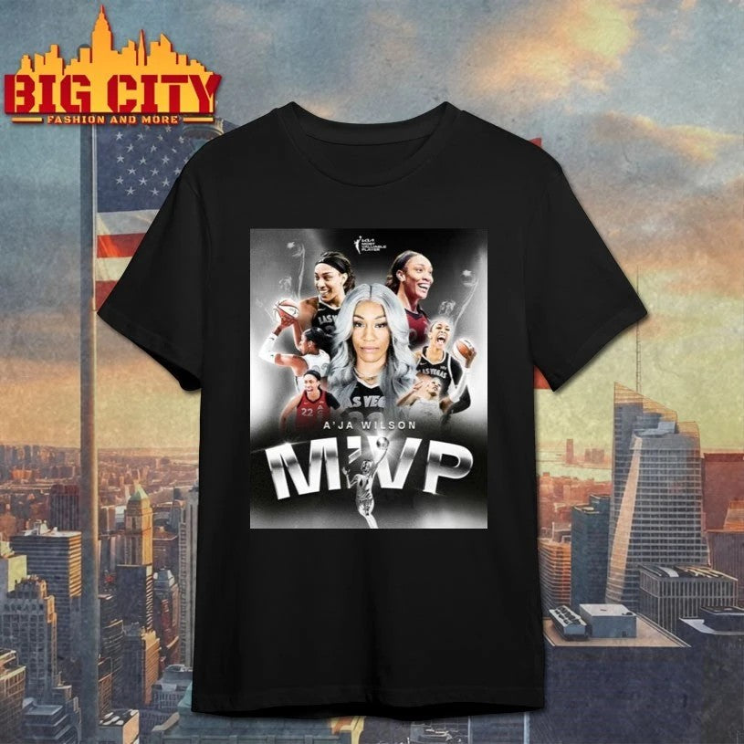 A'ja Wilson MVP 2026 - Adult & Kids T-Shirts, Sweatshirts & Hoodies apparel design preview 1