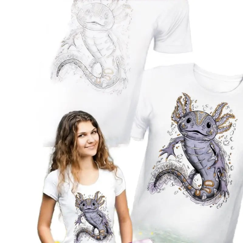 Ajolote Para Dama - Adult & Kids T-Shirts, Sweatshirts & Hoodies apparel design preview 1