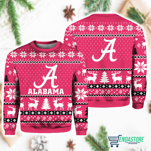Alabam Custom 3D Ugly Christmas Sweater - Holiday Gift product image