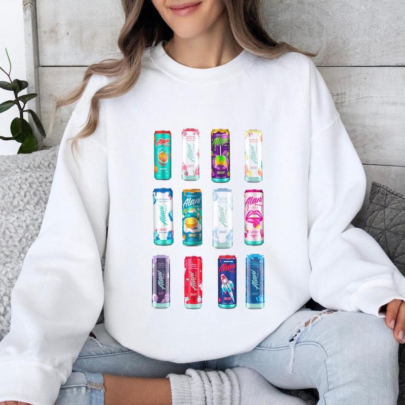 Alani Nu Energy Drink Cute Casual Comfy Fabric Lover - Adult & Kids T-Shirts, Sweatshirts & Hoodies apparel design preview 1