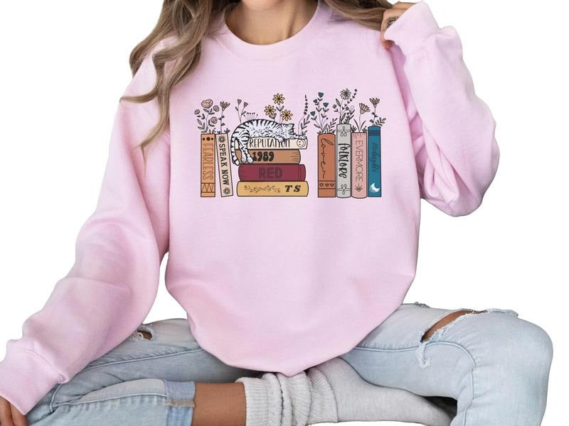 Albums As Books Book Lovers - Adult & Kids T-Shirts, Sweatshirts & Hoodies apparel design preview 1