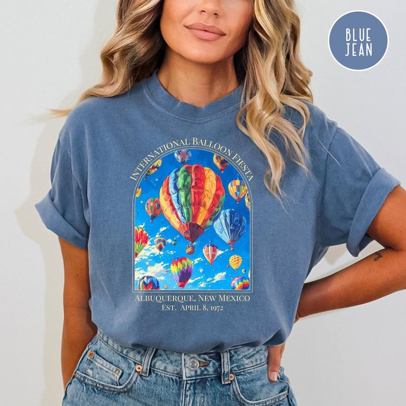 Albuquerque New Mexico Hot Air Ballon Fiesta Comfort - Adult & Kids T-Shirts, Sweatshirts & Hoodies apparel design preview 1