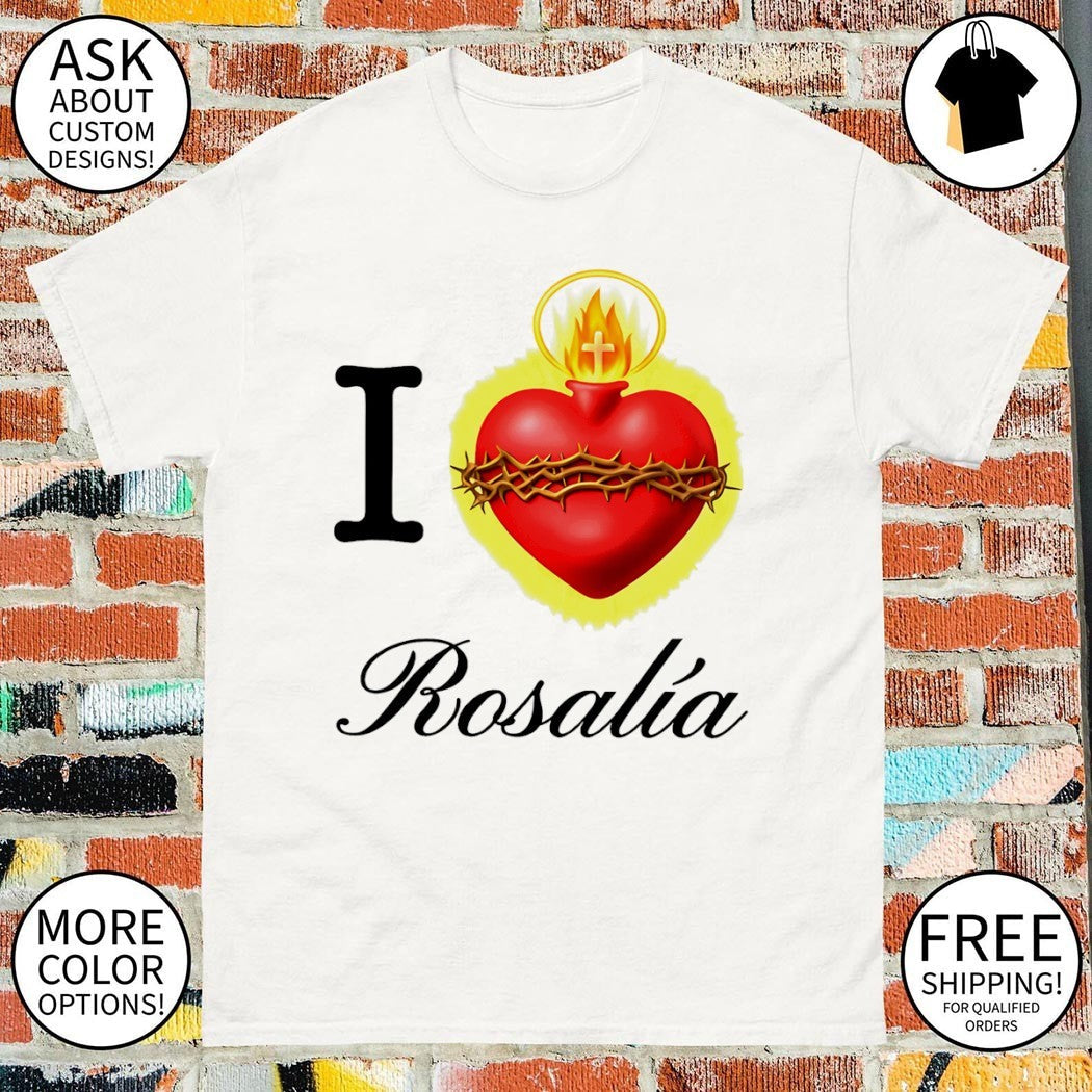 Alexa Demie I love Rosalia - Adult & Kids T-Shirts, Sweatshirts & Hoodies apparel design preview 1