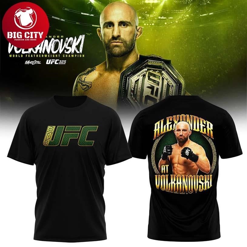 Alexander Volkanovski UFC 325 Featherweight Champion - Adult & Kids T-Shirts, Sweatshirts & Hoodies apparel design preview 1