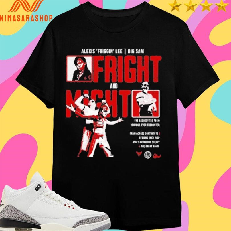 Alexis ‘Friggin’ Lee Big Sam Fright And - Adult & Kids T-Shirts, Sweatshirts & Hoodies apparel design preview 1