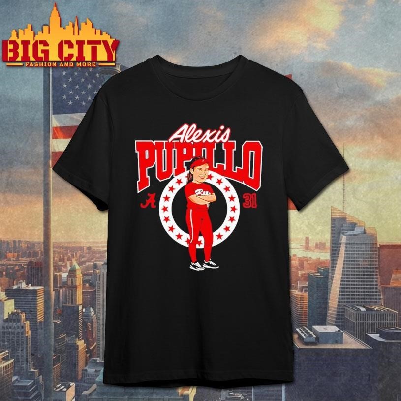 Alexis Pupillo Alabama Softball NCAA Legends player - Adult & Kids T-Shirts, Sweatshirts & Hoodies apparel design preview 1