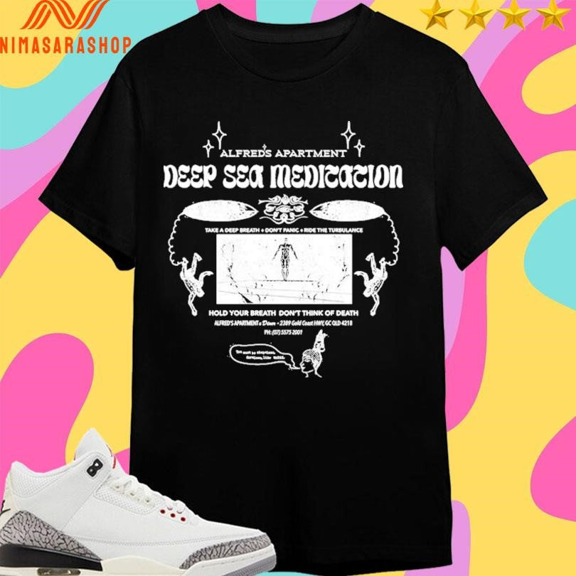 Alfred’s Apartment Deep Sea Meditation Take A - Adult & Kids T-Shirts, Sweatshirts & Hoodies apparel design preview 1