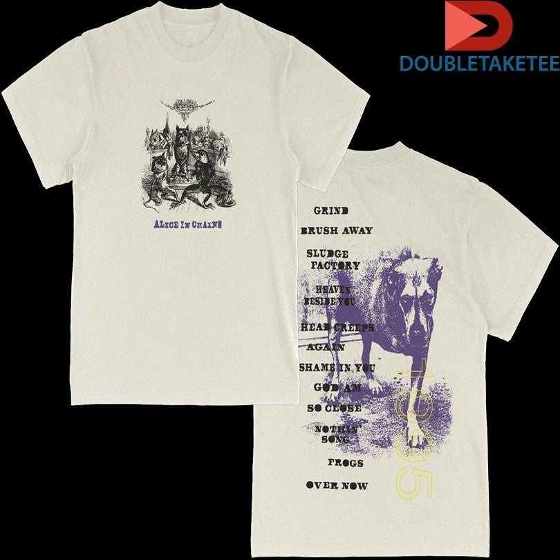 Alice In Chains Dog 1995 Tracklist - Adult & Kids T-Shirts, Sweatshirts & Hoodies apparel design preview 1