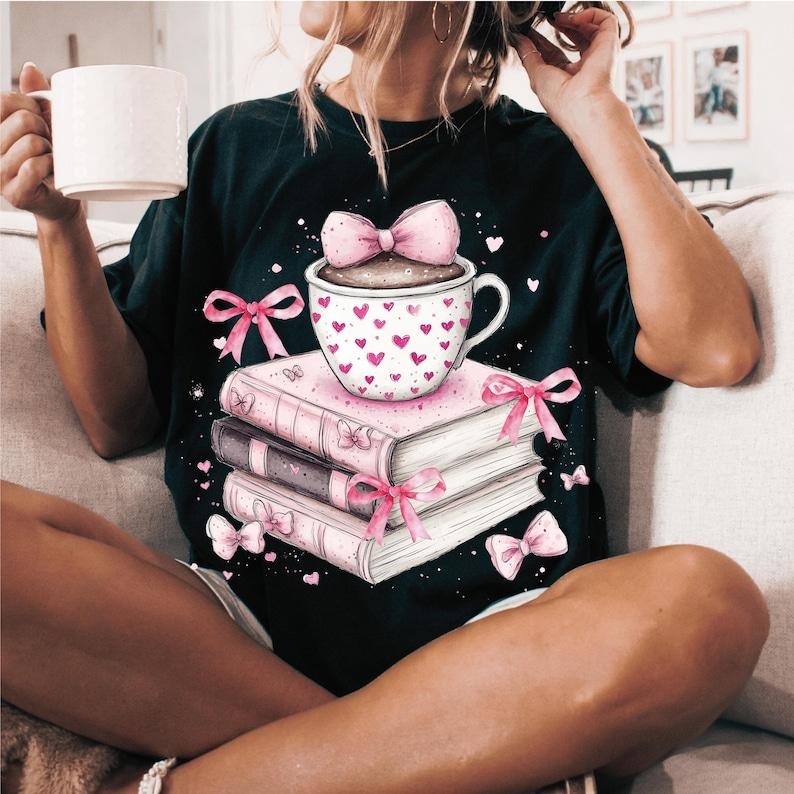 All Booked Valentine'S Girly Sublimation S Teacher - Adult & Kids T-Shirts, Sweatshirts & Hoodies apparel design preview 1