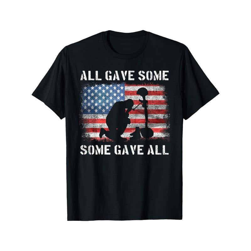 All Gave Some I Veteran Memorial'S Day - Adult & Kids T-Shirts, Sweatshirts & Hoodies apparel design preview 1