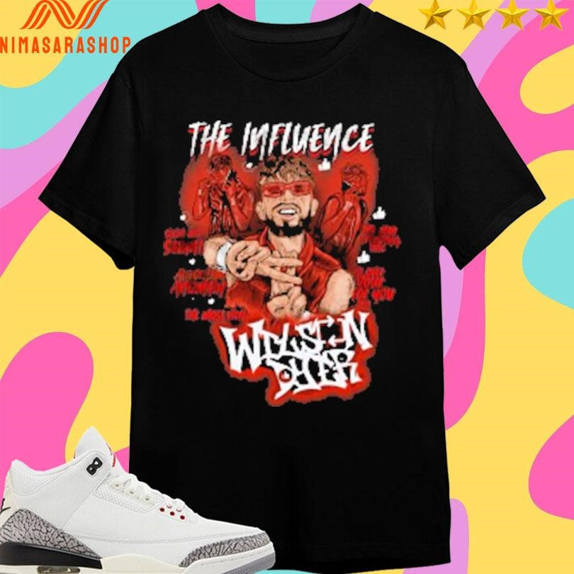 All Over Your Page The Influence Wilson Dyer - Adult & Kids T-Shirts, Sweatshirts & Hoodies apparel design preview 1