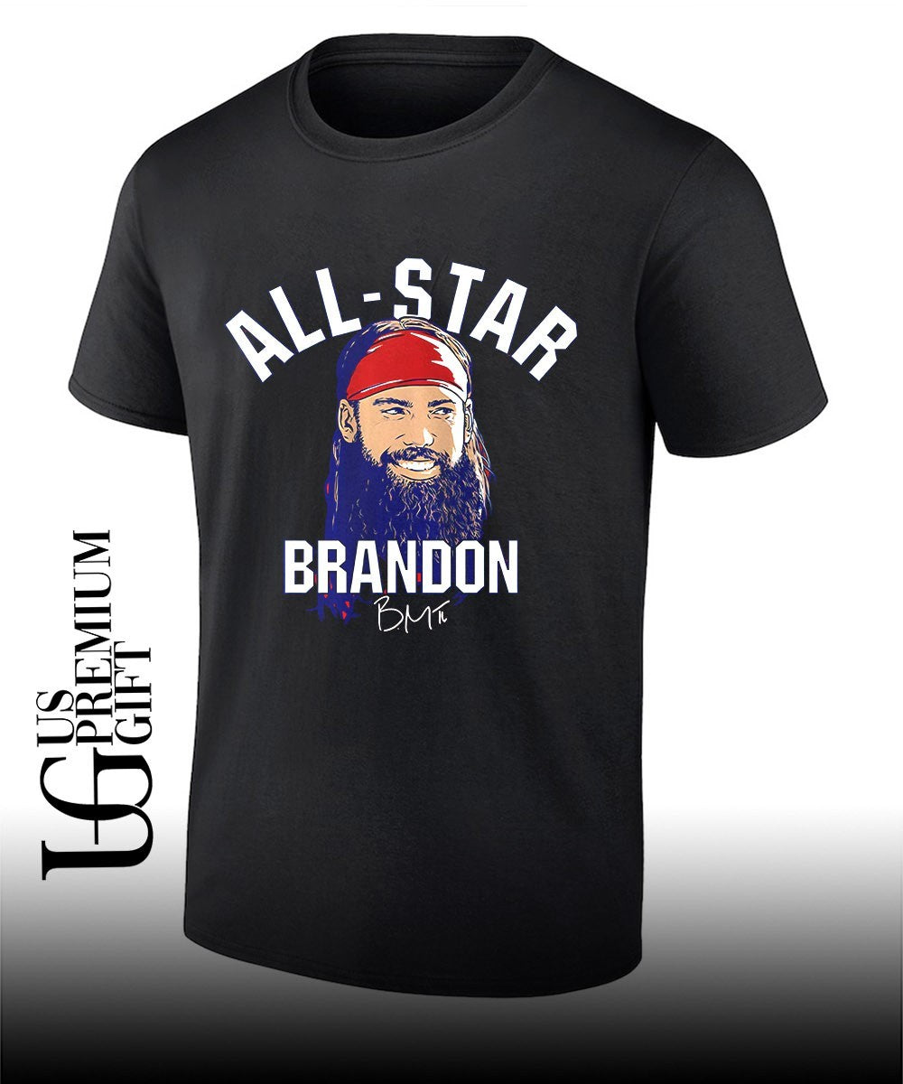 All-Star Brandon Marsh big head Philadelphia Phillies - Adult & Kids T-Shirts, Sweatshirts & Hoodies apparel design preview 1