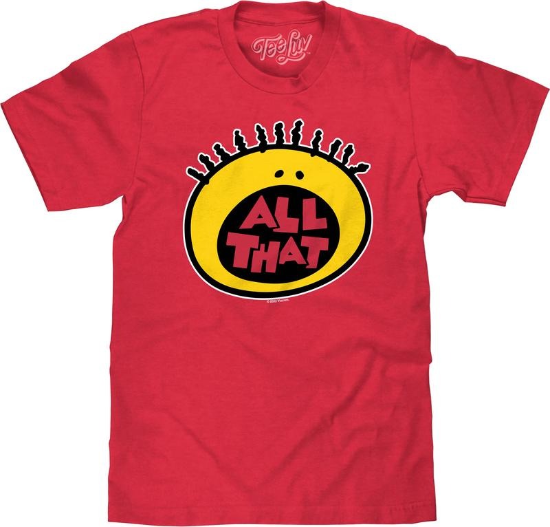 All That 90s TV Show Red Heather - Adult & Kids T-Shirts, Sweatshirts & Hoodies apparel design preview 1