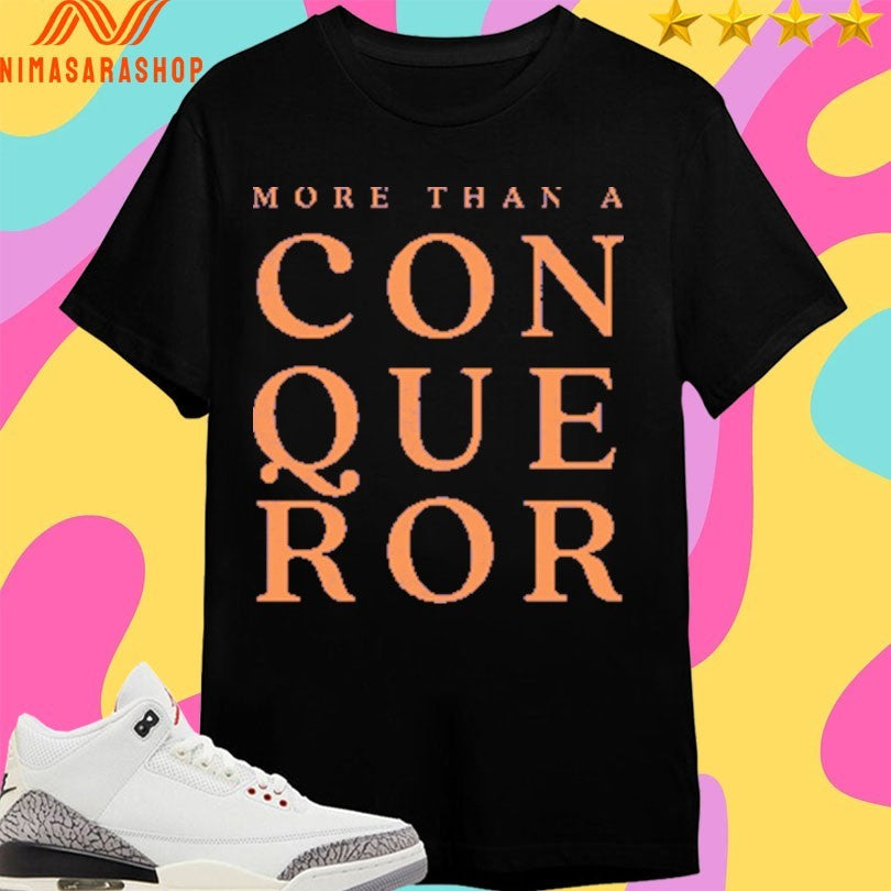 Alvin Falcone More Than A Conqueror - Adult & Kids T-Shirts, Sweatshirts & Hoodies apparel design preview 1