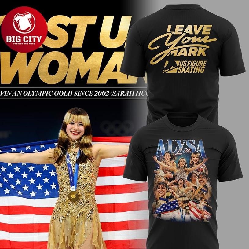 Alysa Liu Olympic Figure Skating Champions 2026 - Adult & Kids T-Shirts, Sweatshirts & Hoodies apparel design preview 1