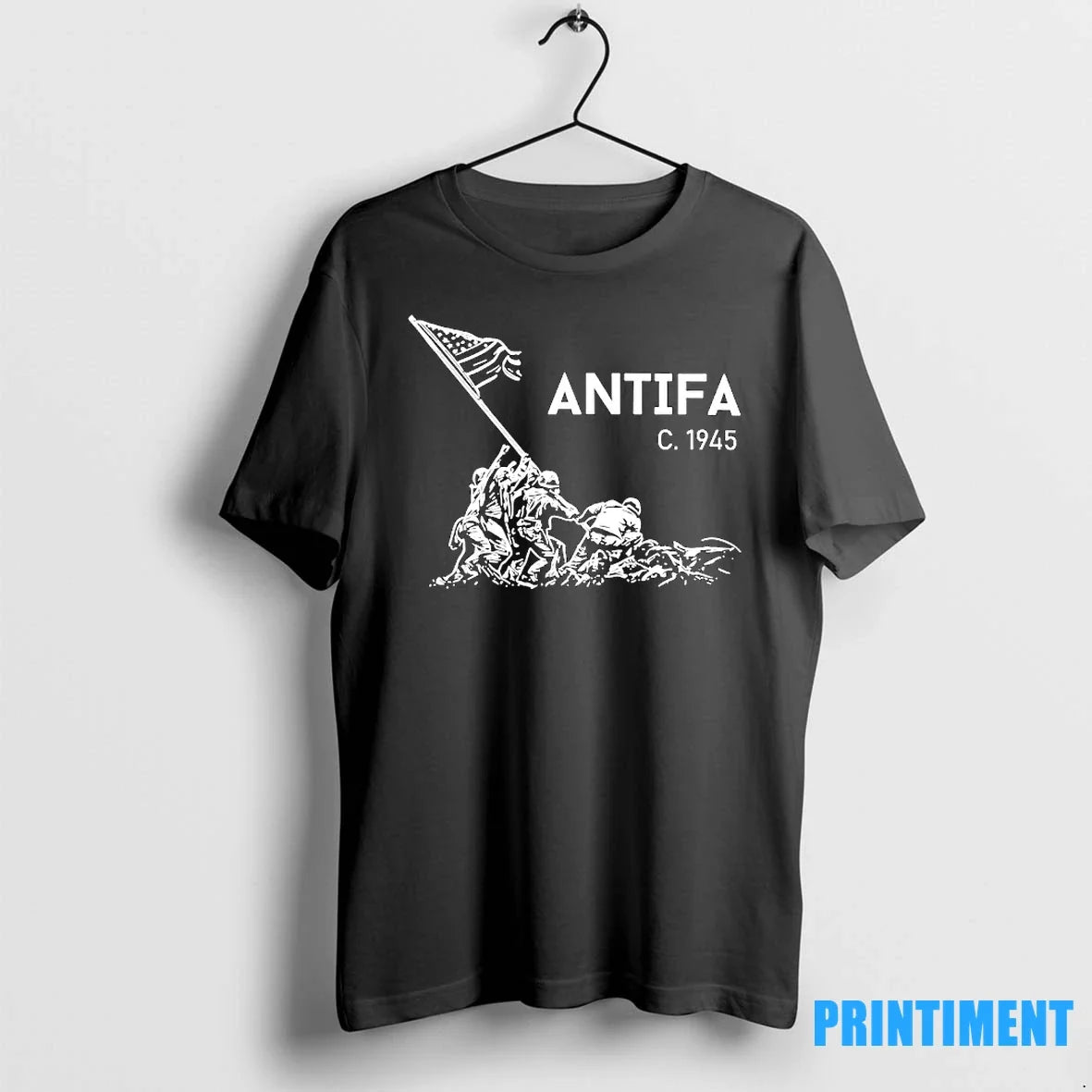 America Veteran Antifa C 1945 Sweater - Adult & Kids T-Shirts, Sweatshirts & Hoodies apparel design preview 1