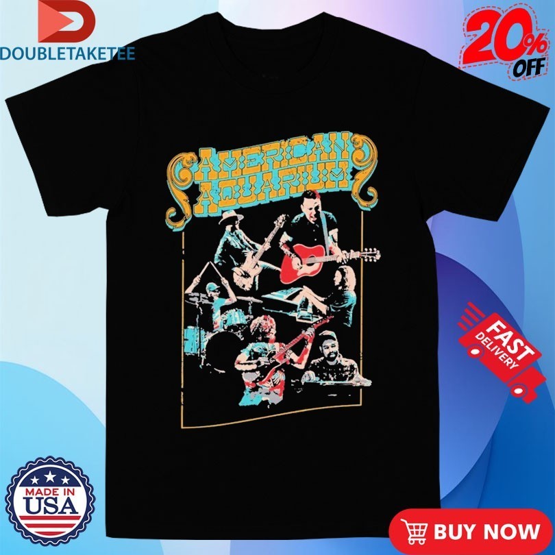 American Aquarium 90's Band Tour Photo - Adult & Kids T-Shirts, Sweatshirts & Hoodies apparel design preview 1