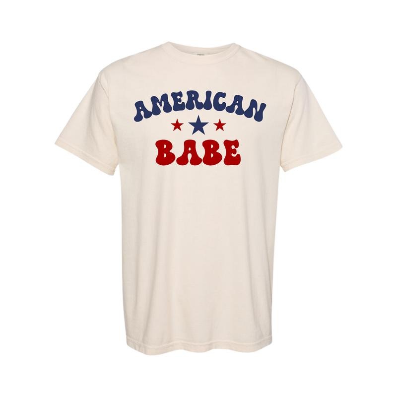 American Babe 4th July Summer - Adult & Kids T-Shirts, Sweatshirts & Hoodies apparel design preview 1