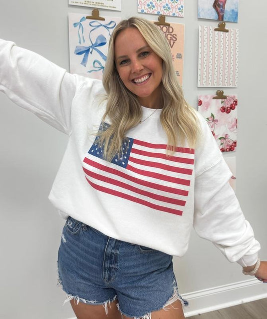 'American Flag' - Adult & Kids T-Shirts, Sweatshirts & Hoodies apparel design preview 1