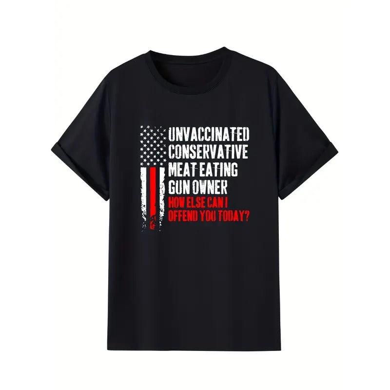 American Flag Vibrant Pattern Print Summer Casual - Adult & Kids T-Shirts, Sweatshirts & Hoodies apparel design preview 1
