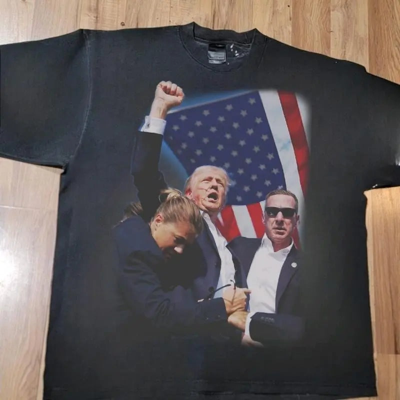 American Flag SHAKA HEAVYWEIGHT GARMET DYED - Adult & Kids T-Shirts, Sweatshirts & Hoodies apparel design preview 1