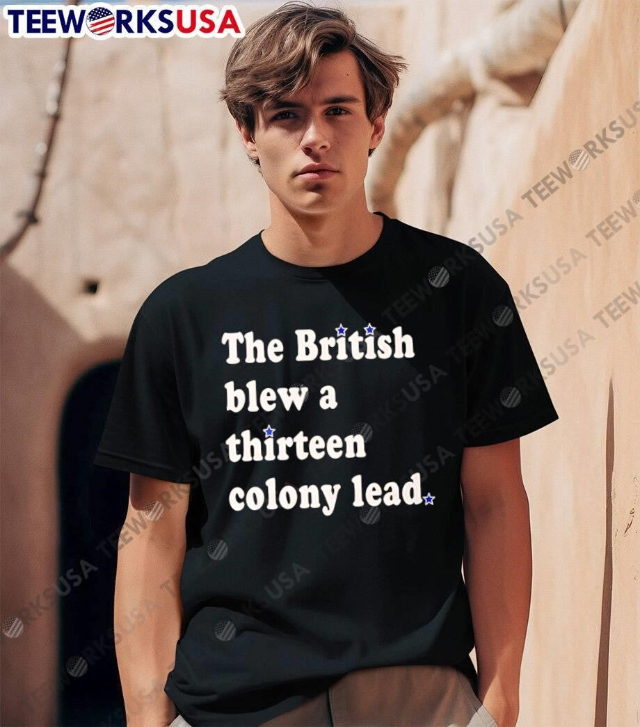 American Football Fan Apparel The British Blew a - Adult & Kids T-Shirts, Sweatshirts & Hoodies apparel design preview 1