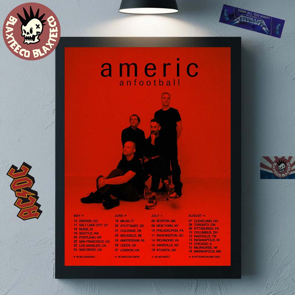 American Football World Tour 2026 From May To August - Adult & Kids T-Shirts, Sweatshirts & Hoodies apparel design preview 1
