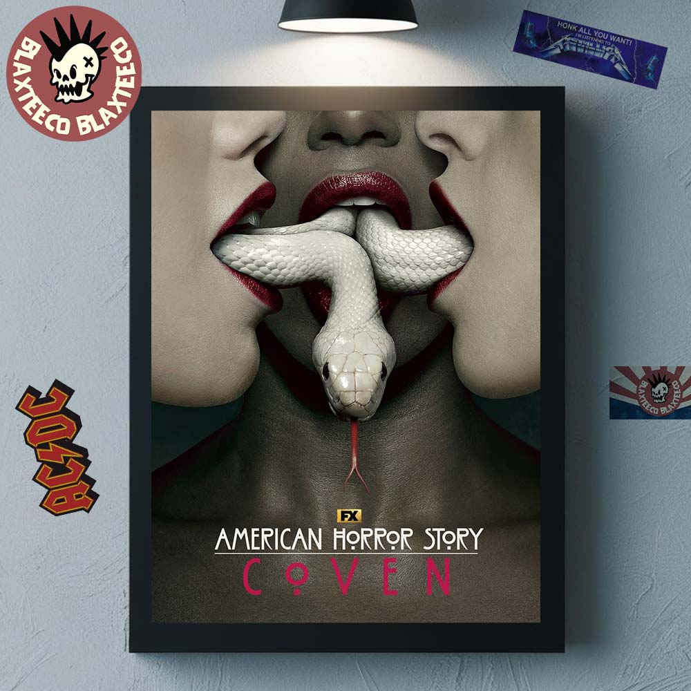 American Horror Story Coven Home Decor Poster Canvas - Adult & Kids T-Shirts, Sweatshirts & Hoodies apparel design preview 1