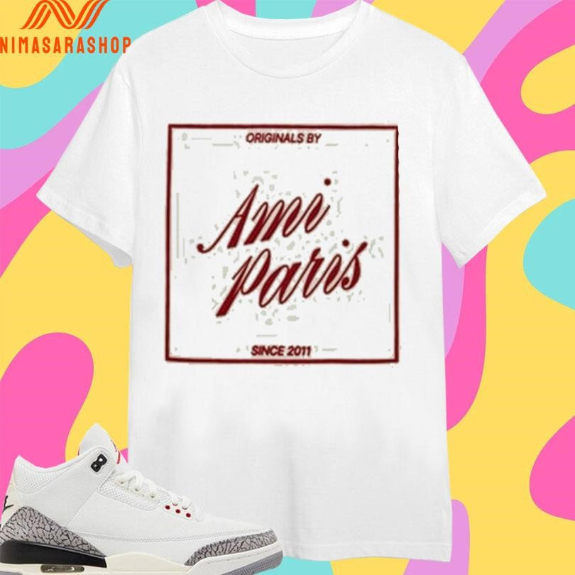 Ami Paris Originals By Since 2011 - Adult & Kids T-Shirts, Sweatshirts & Hoodies apparel design preview 1