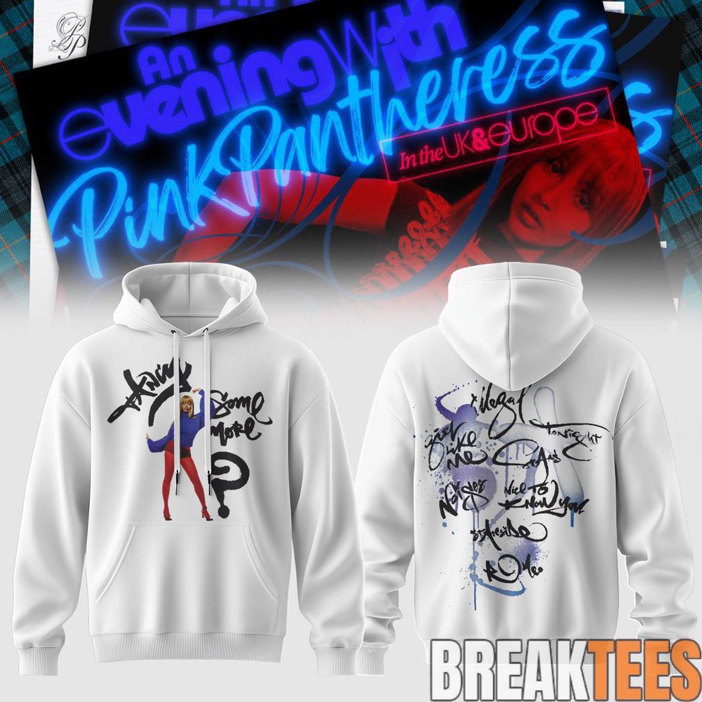 An Evening With PinkPantheress - Adult & Kids T-Shirts, Sweatshirts & Hoodies apparel design preview 1