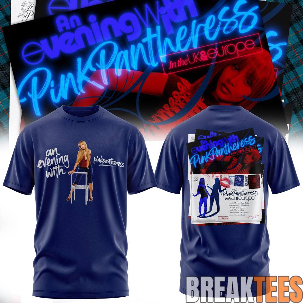 An Evening With PinkPantheress - Adult & Kids T-Shirts, Sweatshirts & Hoodies apparel design preview 1