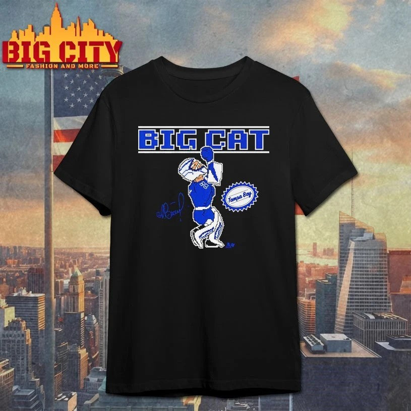 Andrei Vasilevskiy Big Cat Retro Punch signature - Adult & Kids T-Shirts, Sweatshirts & Hoodies apparel design preview 1