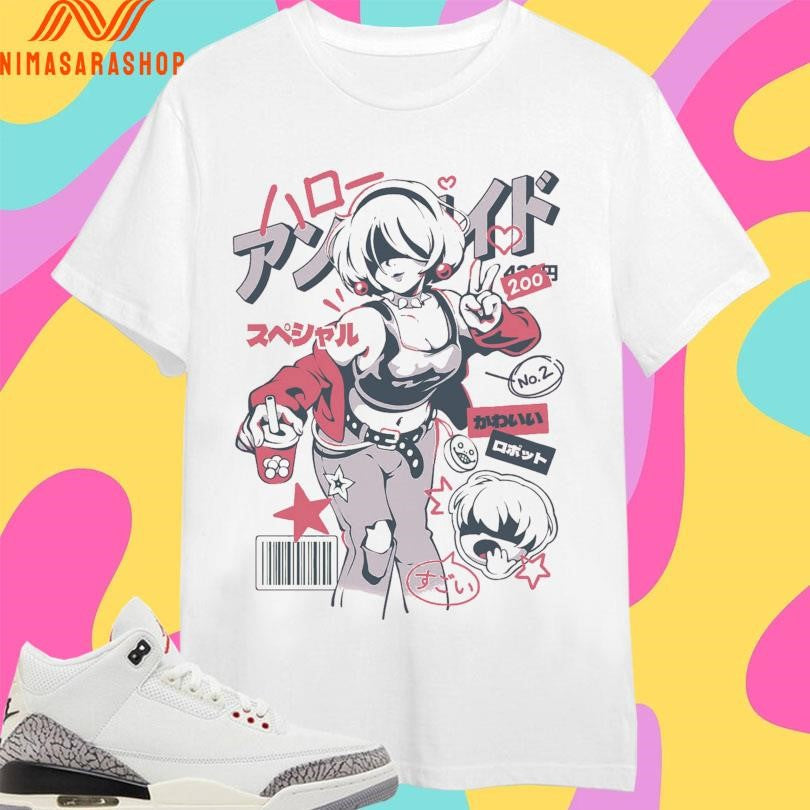 Android No2 Ilustrata - Adult & Kids T-Shirts, Sweatshirts & Hoodies apparel design preview 1