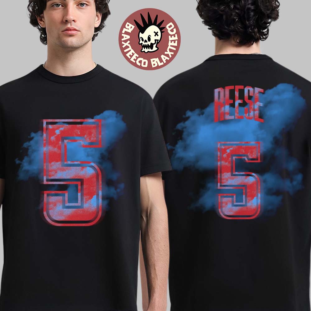 Angel Reese Living the Dream 5s Blue Splash - Adult & Kids T-Shirts, Sweatshirts & Hoodies apparel design preview 1