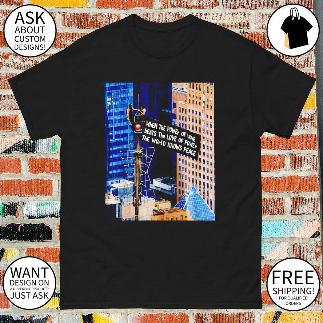 Angela Nikolau Ivan Beerkus When The Power of Love - Adult & Kids T-Shirts, Sweatshirts & Hoodies apparel design preview 1