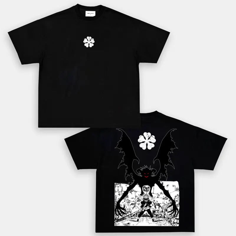 Anime Asta Black Clover Vintage Oversize Manga - Adult & Kids T-Shirts, Sweatshirts & Hoodies apparel design preview 1