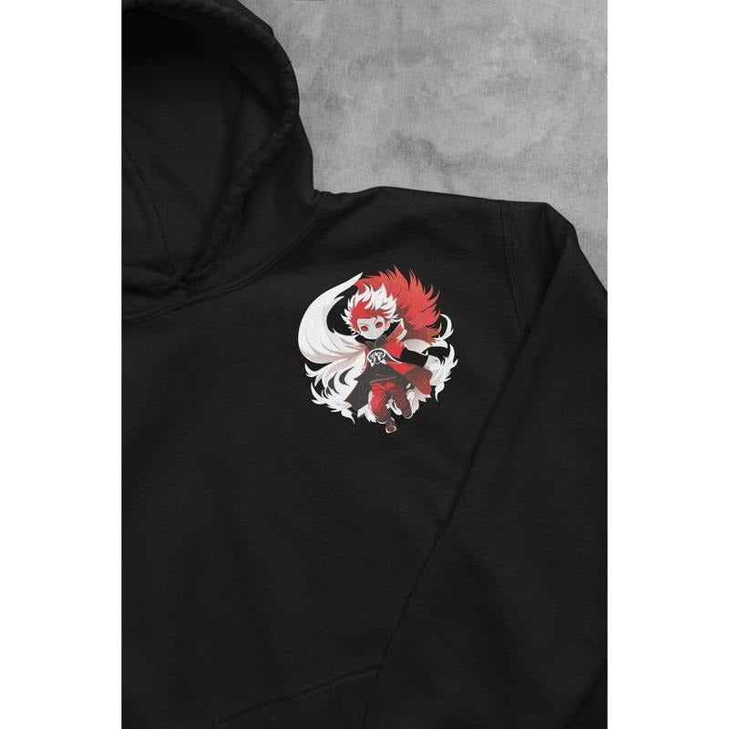 Anime Hooded Japanese - Adult & Kids T-Shirts, Sweatshirts & Hoodies apparel design preview 1